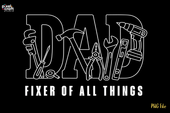 Handyman Dad Fixer of Things PNG: A Designer's Take