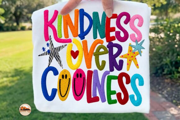 Kindness over Coolness Png Be Kind Shirt Design