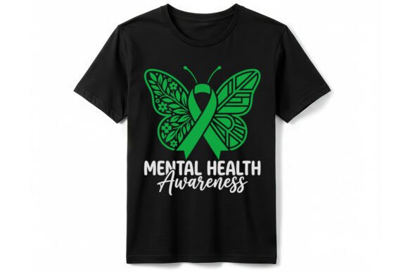 Mental Health Butterfly T-shirt: A Symbol of Support