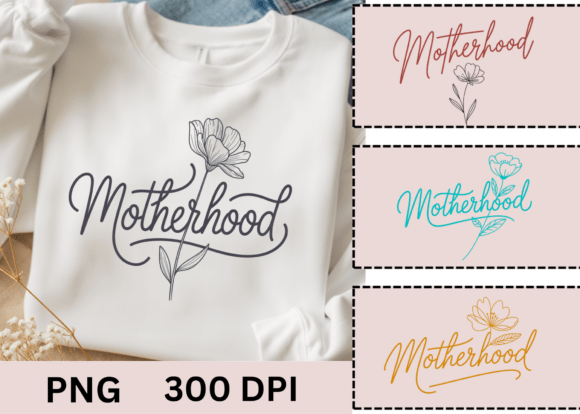 Minimal Feminine Typography T-Shirt Design for Modern Moms