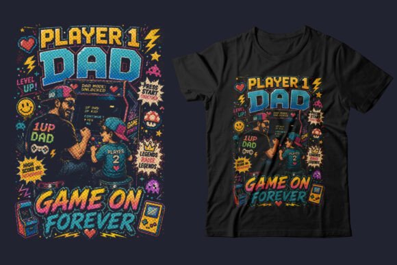 Player 1 Dad: A Retro Tribute to Gamer Dads