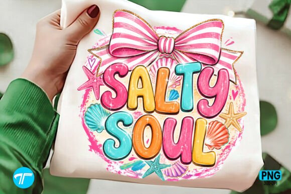 Salty Soul PNG & Summer Girls Trip Bow: A Creative Asset Guide