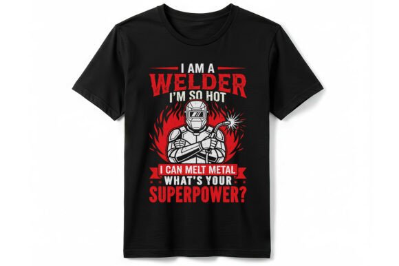 Welder Superpower T-Shirt: Celebrate the Trade